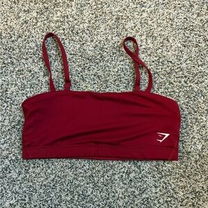 Gymshark Women's Burgundy Sports Bra